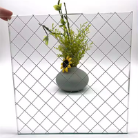 Kunden spezifisches 6mm 8mm Sicherheitsmetallgitter-Draht glas für Dach oberlichter und Balkon fenster