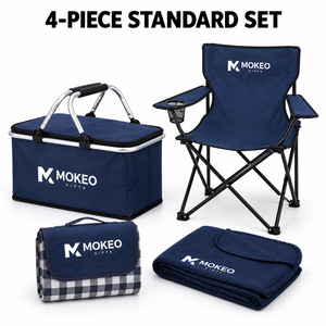 Set da Campeggio Personalizzabile con Logo: Tenda, Tappetino da Picnic, Borsa Termica - Attrezzatura Outdoor Combinabile per Gite in Famiglia e Attività di Club - Product Image 2