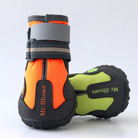 Zapatos para Perros Muker de Lujo, Ecológicos, Sólidos, Multicolores, de Poliéster, para Todas las Estaciones, Personalizados, para Correr al Aire Libre, Reflectantes e Impermeables