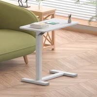 Table de chevet multifonctionnelle Bureau de chambre à coucher Table élévatrice mobile Simple dortoir étudiant debout petite table d'ordinateur paresseux