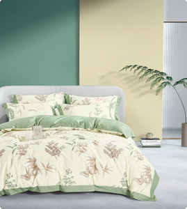 Juego <span class=keywords><strong>de</strong></span> fundas <span class=keywords><strong>de</strong></span> edredón <span class=keywords><strong>de</strong></span> algodón con estampado <span class=keywords><strong>2023</strong></span> personalizado, juego <span class=keywords><strong>de</strong></span> fundas <span class=keywords><strong>de</strong></span> edredón con sábana bajera - Product Image 2