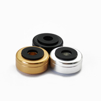Pieds d'isolation en alliage d'aluminium CNC OEM, amortisseurs de chocs pour amplificateur HiFi, amplificateur à tubes, DAC, tourne-disque, équipement audio
