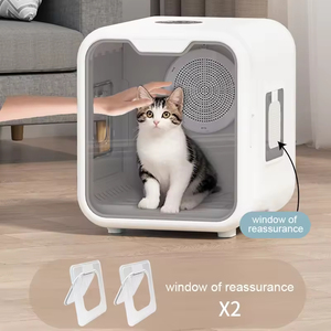 ホットセール 自動ペットヘアドライヤーボックス 超静音 猫犬ペットグルーミング乾燥ボックス プロ仕様スマートペットヘアドライヤーマシン - Product Image 4