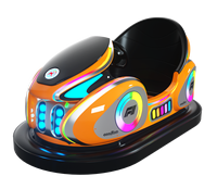 Voiture tamponneuse en fibre de verre à piles pour usage intérieur et extérieur, manège pour adultes et enfants pour parcs d'aventure et centres commerciaux