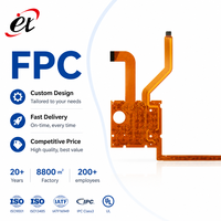 Service de prototypage rapide de circuits imprimés flexibles FPC, faible MOQ, personnalisation de circuits imprimés flexibles PI LCP, simple/double couche