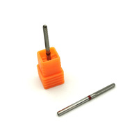 HYTOOS foret à ongles en carbure en forme de tige, 3/32 cuticules propre fraise sous les ongles Machine électrique foret accessoires