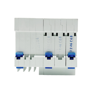 DZ47LE-63H 3P MCB thu nhỏ ngắt mạch 6KA phá vỡ Công suất 400V Đánh giá hiện tại Nhựa Đồng Din Rail gắn li - Product Image 5