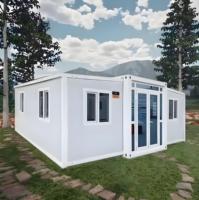 Maison conteneur préfabriquée extensible prête à être expédiée, 20 pieds, 30 pieds, 40 pieds, 2, 4 ou 5 chambres, villa préfabriquée, maison portable, casa portable