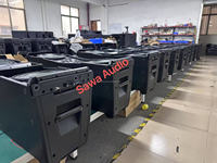 Altavoz Line Array Activo de 3 Vías HDL 50A 4K Doble de 12 Pulgadas y 8000W, Potente Sistema de Sonido Amplificado, Audio Profesional para Exteriores
