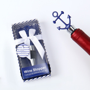 Anchor Wine Stopper Zinc Alloy <b>Sealing</b> Bottle Stopper Wedding Party Favor - Product Image 2