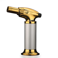 Briquet torche de soudage en plastique PP allumage direct coupe-vent 1000W cuisine barbecue extérieure durable