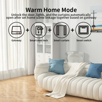 RSH ZigBee 3,0 Gateway BLE MESH Smart Home Hub Tipo de enchufe inalámbrico Puente Centro de control inteligente multimodo con sistema operativo Android