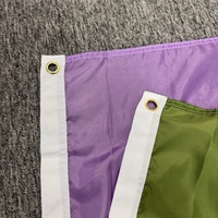 Vente en gros 3x5ft Genderfluid Pride Flag 90x150cm Parade Lgbtq Étanche Rainbow Love Is a Human Right Drapeaux pour Gay Pride