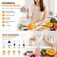 Handmixer met twee snelheden, zuiver koperen motor, afneembare ergonomische staafmixer, keukenapparaat