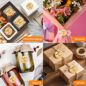 Etiquetas Adhesivas Personalizadas de Amor 1x1, Paquete de 500, Fáciles de Despegar y Pegar, PVC Autoadhesivo, Impresión UV, Resistentes al Agua, Regalos Promocionales - Product Image 3