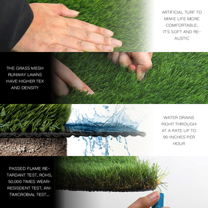 Césped <span class=keywords><strong>Artificial</strong></span> para Campos de Golf - Bajo Costo de Mantenimiento, Resistente a la Decoloración, Fácil Instalación, Campos de Golf y Campos de Fútbol - Product Image 6