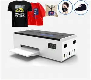 A4 Máy In Kỹ Thuật Số T-Shirt In Ấn Plotter Máy In Phun L805 Đầu In L805 DTF Máy In