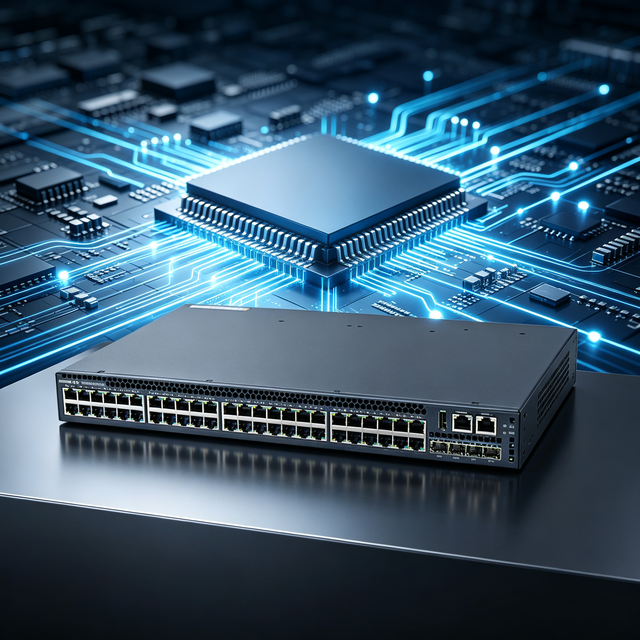 Dual Redundant Power Supply Intelligent Thermal Control Design Industrial Park Stable Network Access Enterprise Network Switch