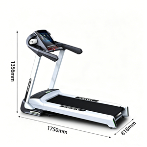 <span class=keywords><strong>Tapis</strong></span> roulant électrique <span class=keywords><strong>pliable</strong></span> avec écran tactile, moteur 4.0HP, inclinaison automatique, vitesse 1.0-20KM, capacité 160kg pour la maison et l'<span class=keywords><strong>appartement</strong></span> - Product Image 4
