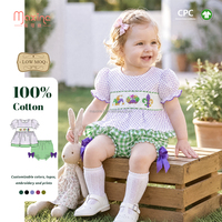Tenue de Mardi Gras pour petite fille, tunique à pois violets avec pantalon à carreaux verts, fleur de lys brodée, ensemble 2 pièces