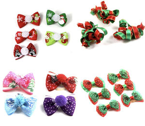 Wholesale Multicolor Style <strong>Pet</strong> Dog Christmas Hair Clips <strong>Ornaments</strong> - Product Image 1