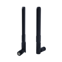Antena WIFI externa de banda Dual de alto rendimiento 2,4G/5,8 Ghz para SMA macho de alta ganancia 6Dbi Omni Goma de alta visibilidad