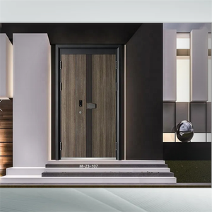 <span class=keywords><strong>Porte</strong></span> d'entrée américaine en acier et bois, <span class=keywords><strong>blindée</strong></span>, pare-balles, 48 pouces, pour usage commercial, avec serrure intelligente - Product Image 6