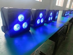 New <span class=keywords><strong>Flat</strong></span> Battery Operated <span class=keywords><strong>mini</strong></span> <span class=keywords><strong>LED</strong></span> mệnh ánh sáng 3x18 Wát không dây <span class=keywords><strong>LED</strong></span> <span class=keywords><strong>uplight</strong></span> cho Đảng DJ trang trí đám cưới - Product Image 5