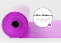Bandas Elásticas de Látex Profesionales para Fisioterapia, 50 Yardas, Ecológicas, sin Perfume, sin Polvo, para Ejercicio en Casa, Yoga, Gimnasio