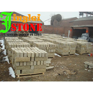 Bloques de construcción de arenisca de calidad y azulejos flexibles duros en ladrillos de piedra de textura - Product Image 1