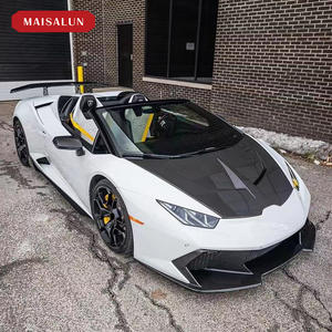 Capó de motor de fibra de carbono para Lamborghini, capó estilo <span class=keywords><strong>Svj</strong></span>, para <span class=keywords><strong>Roadster</strong></span> Lp700, Lp720, Cabriolet, Coupe, cambio a <span class=keywords><strong>Svj</strong></span> - Product Image 6