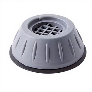 4 pièces Patins de nivellement universels anti-vibration, antidérapants et silencieux en plastique et caoutchouc pour machines à laver et meubles, pour appareils électroménagers - Product Image 5
