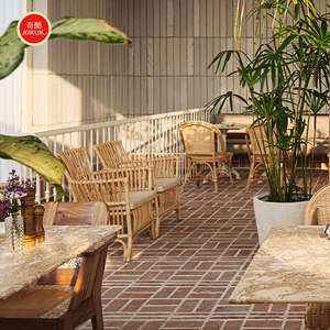 Juego <span class=keywords><strong>de</strong></span> Mesa <span class=keywords><strong>de</strong></span> Comedor Retro Francés, Madera Sólida, Estilo París, para Terraza, Restaurante, Sillas y Muebles <span class=keywords><strong>de</strong></span> Comedor - Product Image 5