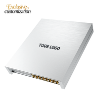 OEM 16 Channel Car Audio DSP Amplifier 48kHz 24Bit Optical Coaxial Bluetooth Car Sound Processor Dengan 16 Output Tingkat Tinggi Rendah