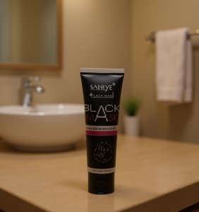 Maschera Gel Nera Saniye R7018 al Collagene per Tutti i Tipi di Pelle, Ingredienti Organici, Origine Cina, Confezione in Scatola Colorata - Product Image 2