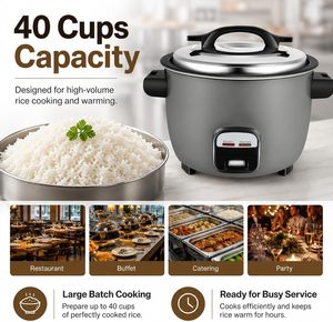 Olla Arrocera Eléctrica Automática Multifuncional de 1.0L, Mini, Negra, con Recubrimiento Antiadherente, para Uso Doméstico, Venta al por Mayor de Fábrica - Product Image 4
