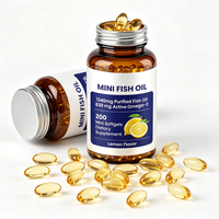 Capsules d'huile de poisson OEM ODM Marque privée Formule personnalisée Supplément d'oméga 3 EPA DHA Fabricant