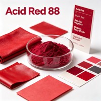 Rouge acide 88, colorant azo pour la teinture de la laine, du nylon, de la soie, du cuir et du papier