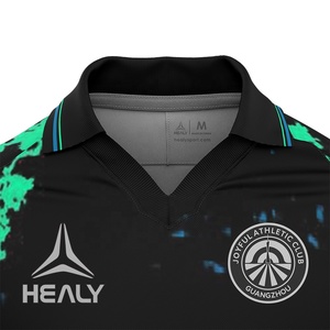 HEALY Maglia da <span class=keywords><strong>Calcio</strong></span> Alla Moda e Resistente, Traspirante, ad Asciugatura Rapida, Leggera, a Maniche Corte, per Tutte le Stagioni, Top Sportivo Trendy - Product Image 4