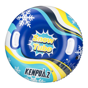 Tube à neige Kempulaz 90 cm, gonflable, double poignée, jouet d'hiver pour enfants - Product Image 2
