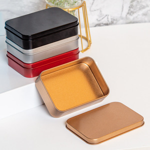 Custom Empty <strong>Rectangular</strong> Small <strong>Tin</strong> Box Sewing Accessories <strong>Biscuit</strong> Candy Jewelry Metal <strong>Tin</strong> Box - Product Image 4