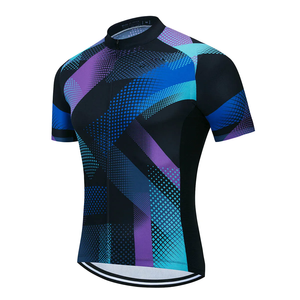 Maglia da <span class=keywords><strong>Ciclismo</strong></span> Personalizzata OEM ODM per Uomo e Donna, <span class=keywords><strong>Abbigliamento</strong></span> <span class=keywords><strong>Professionale</strong></span> Traspirante e ad Asciugatura Rapida per Bici da Strada - Product Image 1