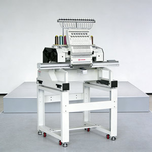 Máquina de Bordar Computarizada Industrial de Alta Velocidad, de 1 Cabezal y 15 Agujas, para Bordado de Prendas, 1200 RPM, Modelo 1501 - Product Image 1