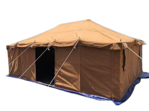 Carpa de Lona Color Desierto de Alta Calidad, 4x6M, Estilo Poste de Acero, Multiusos, para Arabia Saudita, Suministro de Fábrica - Product Image 3