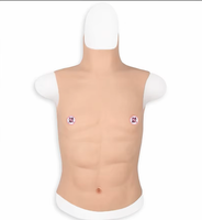 Traje de Músculos de Silicona Realista Sin Brazos, Venta Directa de Fábrica, Músculos Falsos para el Pecho, para Cosplay, Disfraces de Halloween y Fiestas