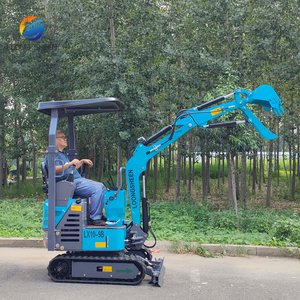 รถขุดขนาดเล็ก LOOGSHEEN 1.2T พร้อมหัวตัดหญ้า 1T แบบ Backhoe Flail Mower เครื่องยนต์ Koop และปั๊ม สำหรับงานเกษตรและก่อสร้าง ทำงาน - Product Image 3