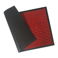 Tapis de bain commercial moderne HM tissé, antidérapant, absorbant l'eau, 100 % polyester, écologique, adapté aux animaux domestiques, lavable en machine, pour la maison et l'hôtel