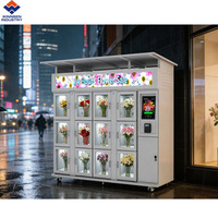 Distributeur automatique de fleurs Winnsen personnalisé 24h/24 avec écran tactile, 16 bouquets, à vendre