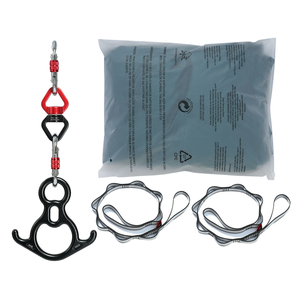 Hamac de <span class=keywords><strong>yoga</strong></span> <span class=keywords><strong>aérien</strong></span>, balançoire d'inversion - <span class=keywords><strong>Matériel</strong></span> en nylon 2,6 m x 8 m, portable et durable - Product Image 6