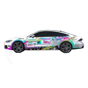 Vinil Adesivo Universal para Carros com Design de Anime Itasha - Película de Vinil Fundido PVC para Envelopamento Automotivo - Atacado - Product Image 2